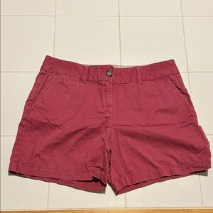 LOFT Women's Burgundy Shorts